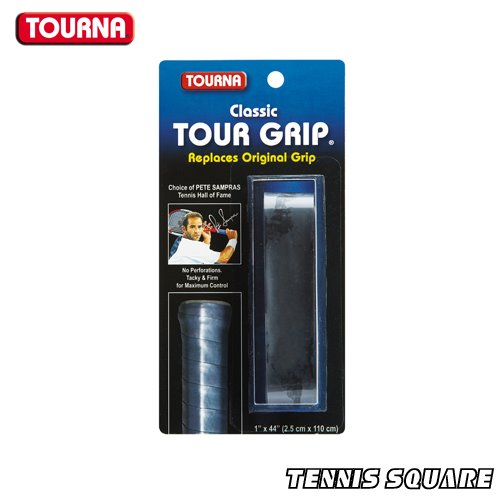 투나 그립 CLASSIC TOUR GRIP Black (2.5cm x 110cm) 테니스 원그립테니스라켓,베드민턴라켓